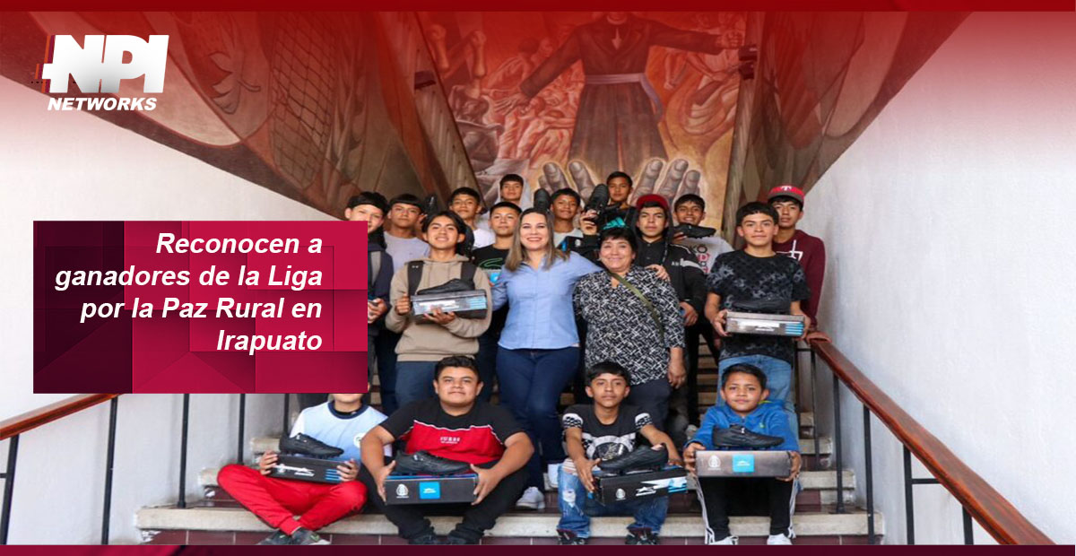 Reconocen a ganadores de la Liga por la Paz Rural en Irapuato