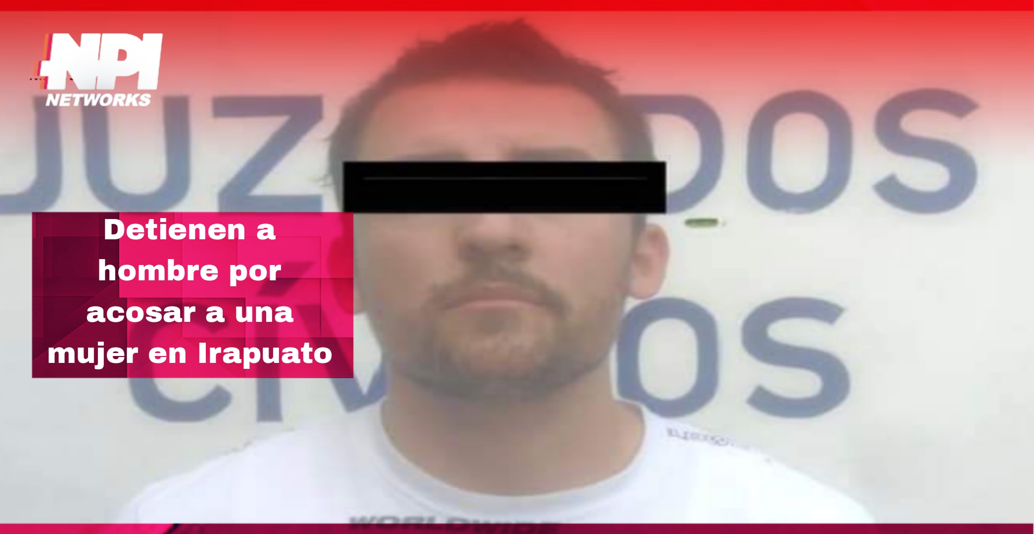 Detienen a hombre por acosar a una mujer en un estacionamiento de Irapuato