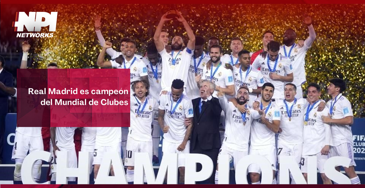 Real Madrid es campeón del Mundial de Clubes