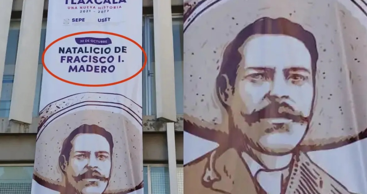 Ese no es! Tlaxcala confunde a Francisco I. Madero con Pancho Villa -  Noticias Por Internet