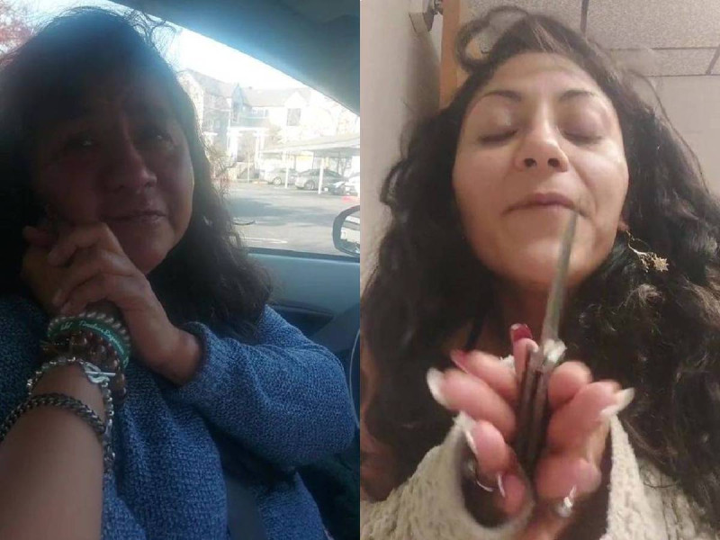 Mujer apu ala a su madre en medio de una transmisi n en vivo de