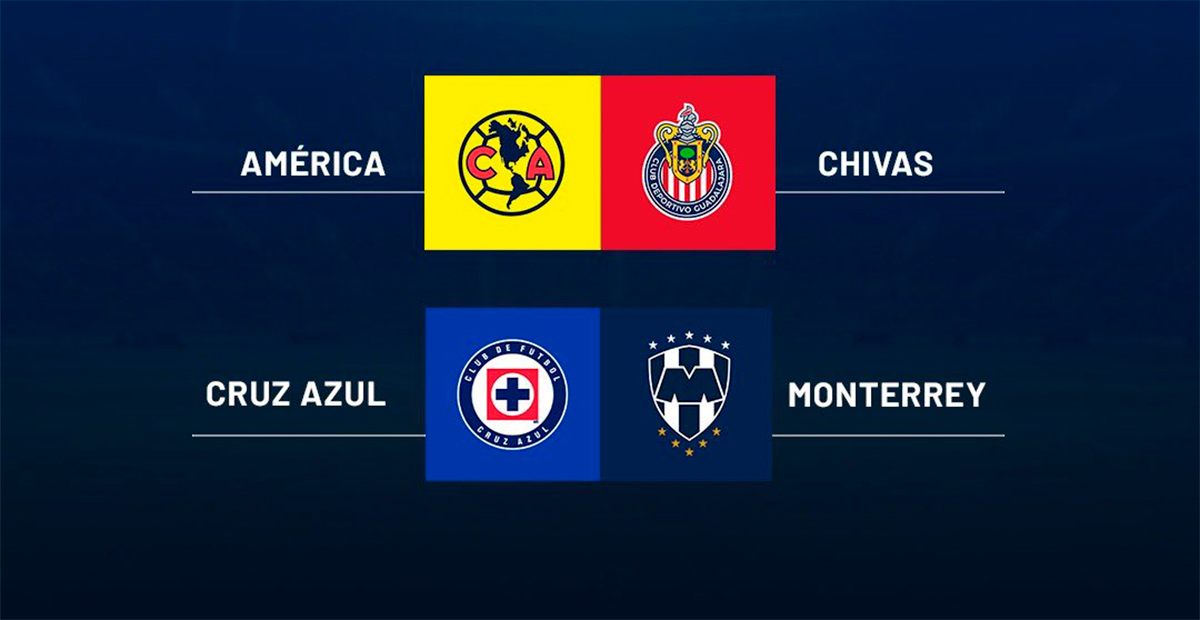 Semifinales del Clausura 2024 de la Liga MX América vs Chivas y