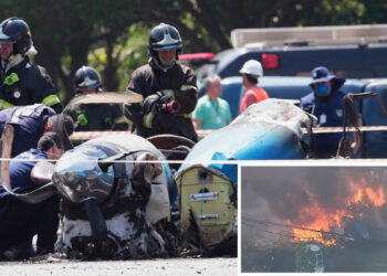 Brasil: Avioneta se estrella en plena avenida, dejando dos muertos y seis heridos