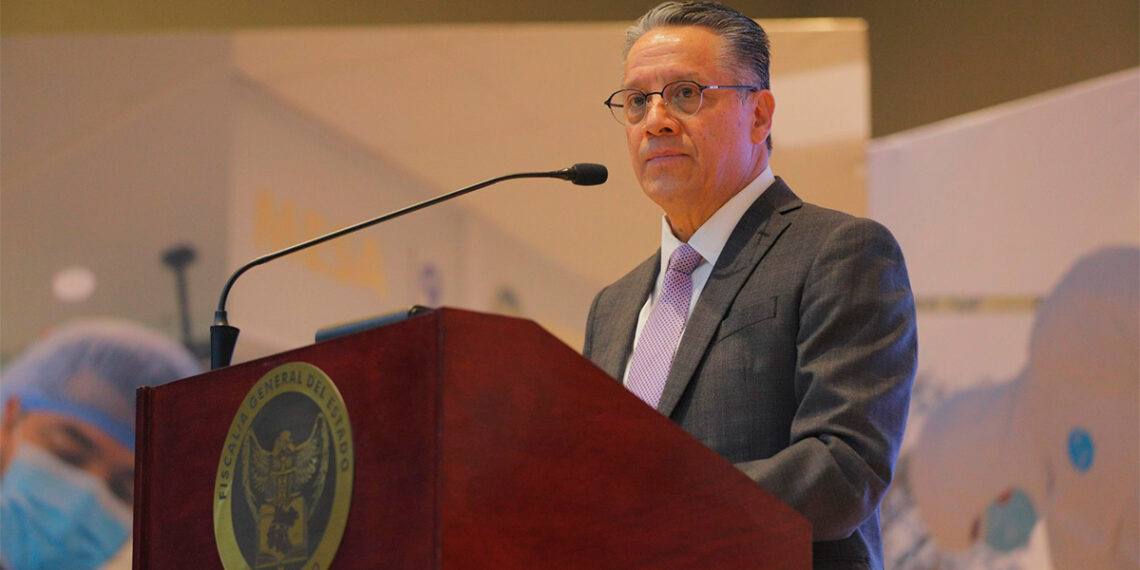 Gerardo Vázquez Alatriste presentó su primer informe como fiscal general