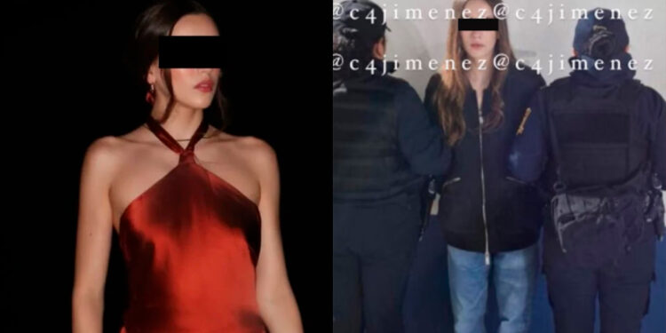 influencer es detenida por presuntamente agredir a la pareja de su exnovio