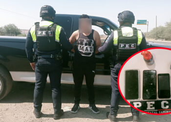 Detienen en Silao a sujeto con equipo policial falso