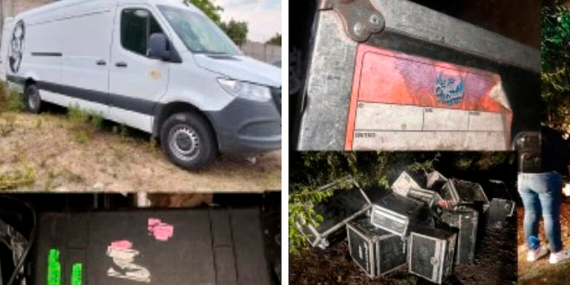 Recuperan equipo robado a Los Ángeles Azules tras asalto en la México-Puebla