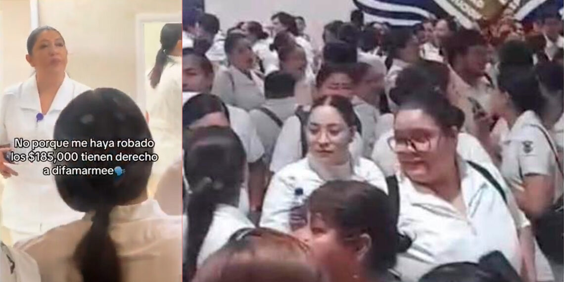 Acusan a mujer quedarse con 200 mp para graduación y ella se ofende