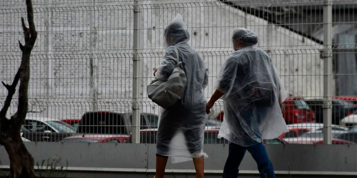 El clima de este domingo será lluvioso y nublado